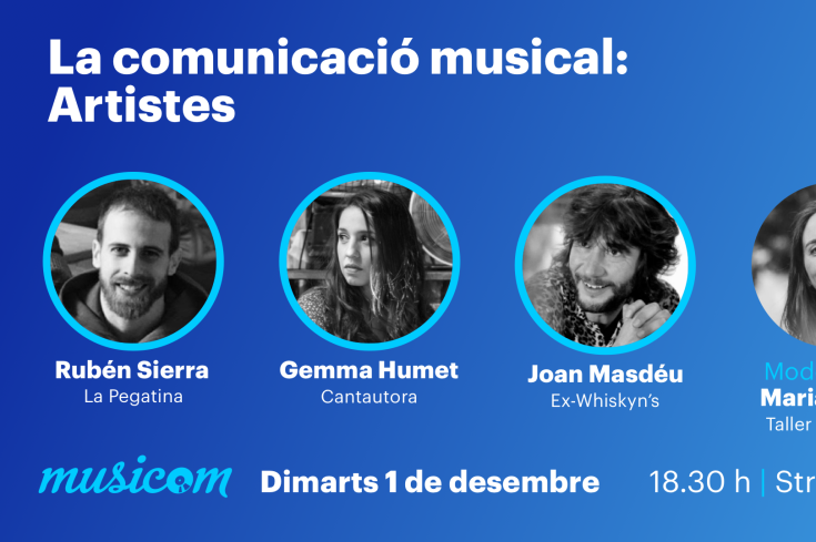 Vídeo de la 1a jornada del Musicom 2020 centrat en l’àmbit dels artistes